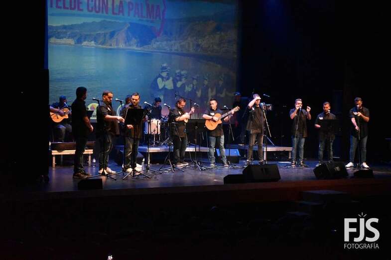 Momento de la gala de anoche en el Teatro Municipal de Telde/Francisco Javier Santana.
